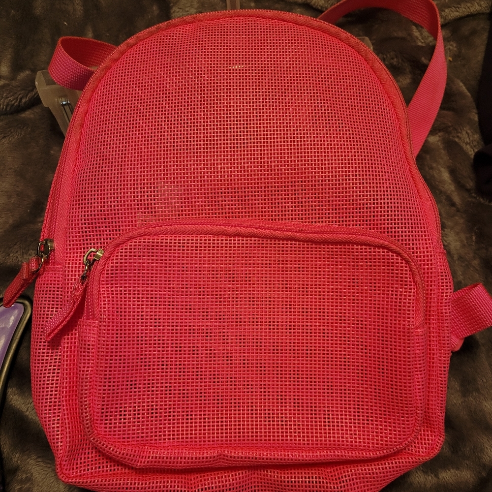 Small bookbag pink